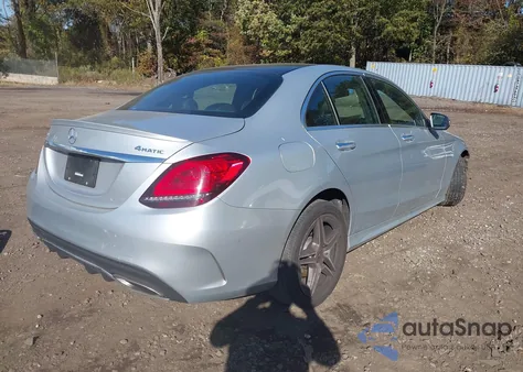 2021 Mercedes-Benz C 300 4Matic из США, поврежденный, VIN W1KWF8EB0MR648981